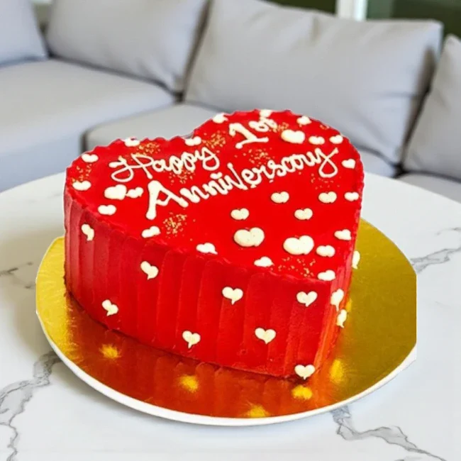 Romantic Surprise Cake