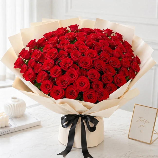 Blooming Roses Bouquet