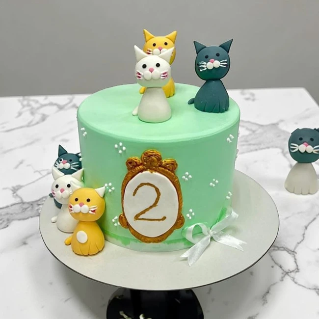 Cats Cake Design