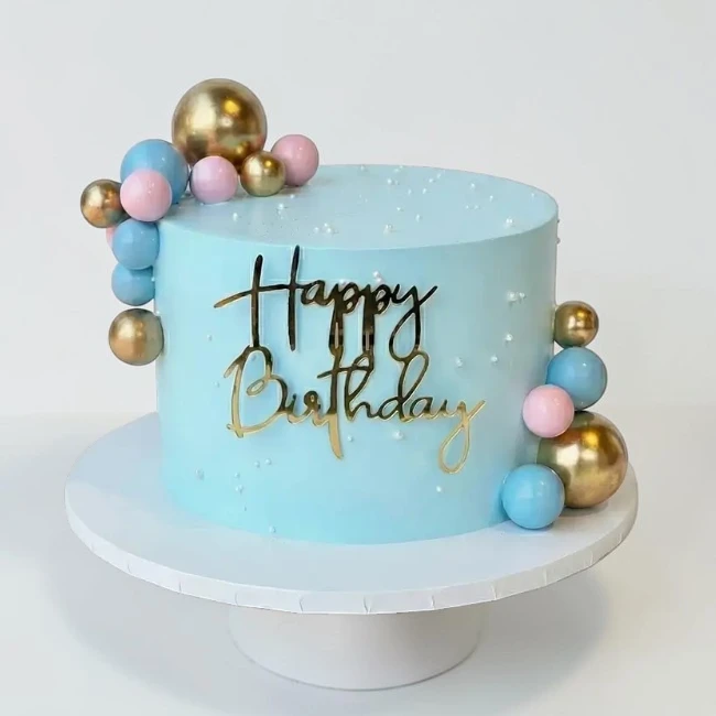 Colorful Birthday Cake