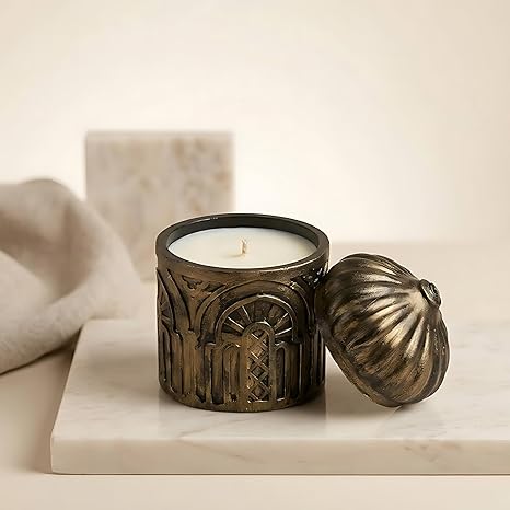 Golden Container Scented Candle