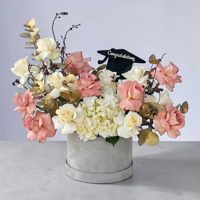 Graduation Floral Box