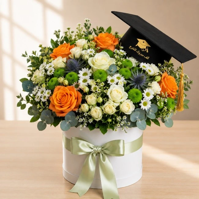 Graduation Flower Box