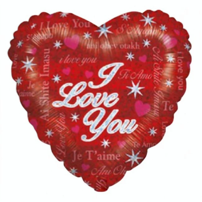 I Love You Foil Balloon