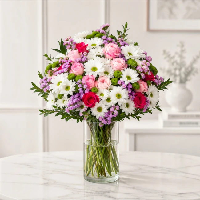Joy Flowers Vase
