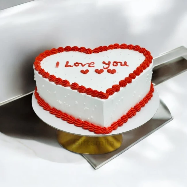 Love Heart Cake