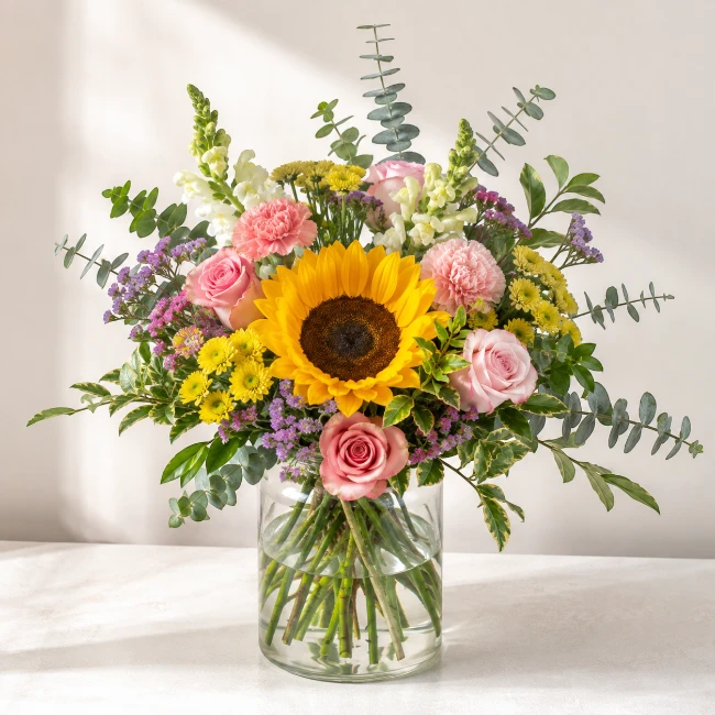 Lovely Blooming Vase