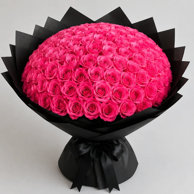 Pink Roses Bouquet