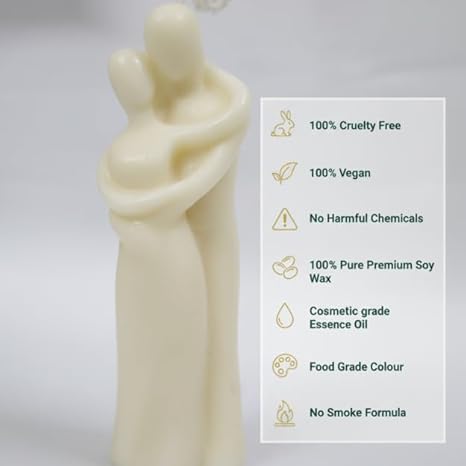 Romantic Couple Hug Scented Candle