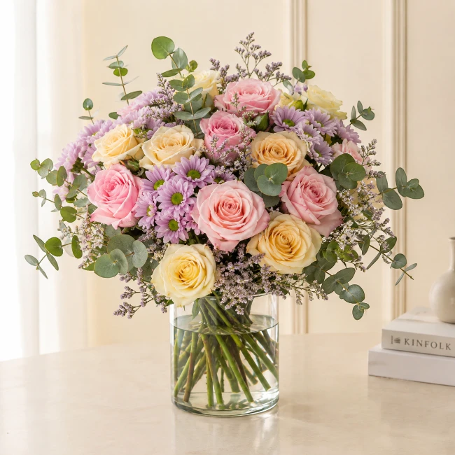 Rosy Elegance Vase