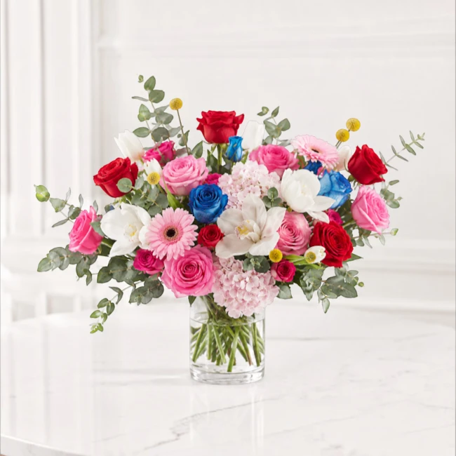 Royal Floral Vase