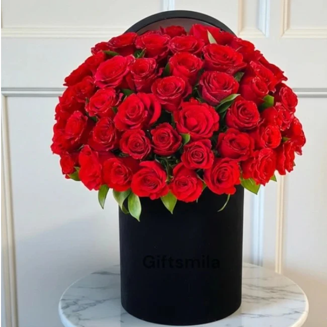 Royal Red Roses Box