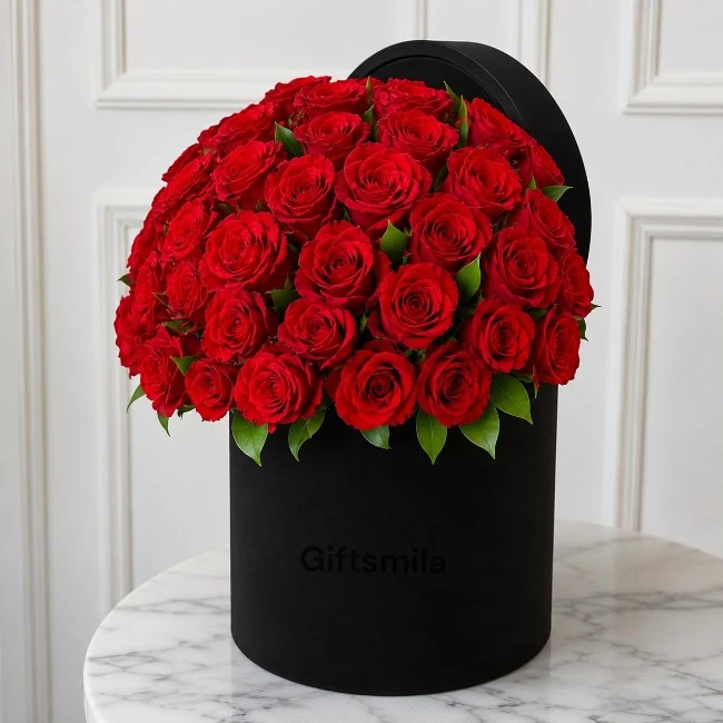Royal Red Roses Box