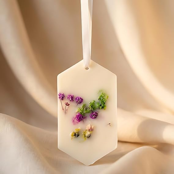 Scented Wax Sachet with Real Dried Flowers