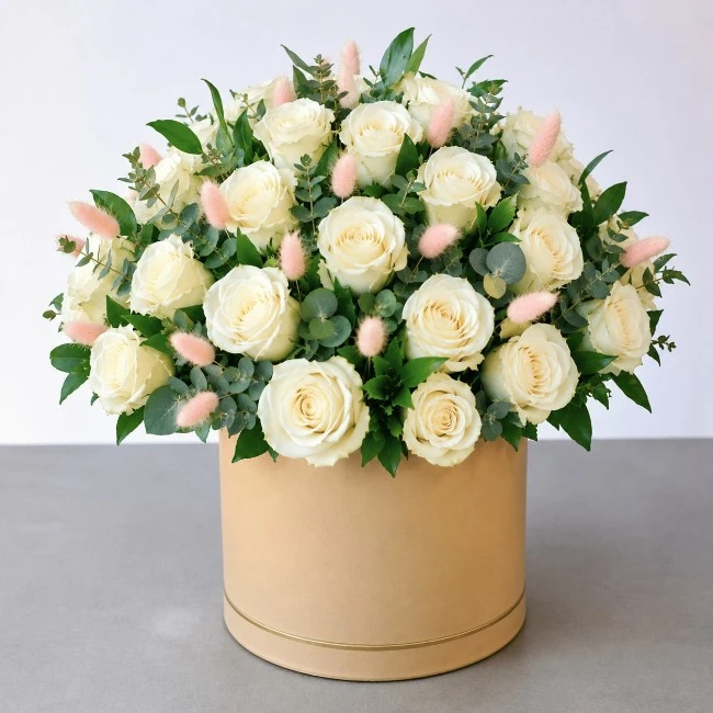 White Roses Box