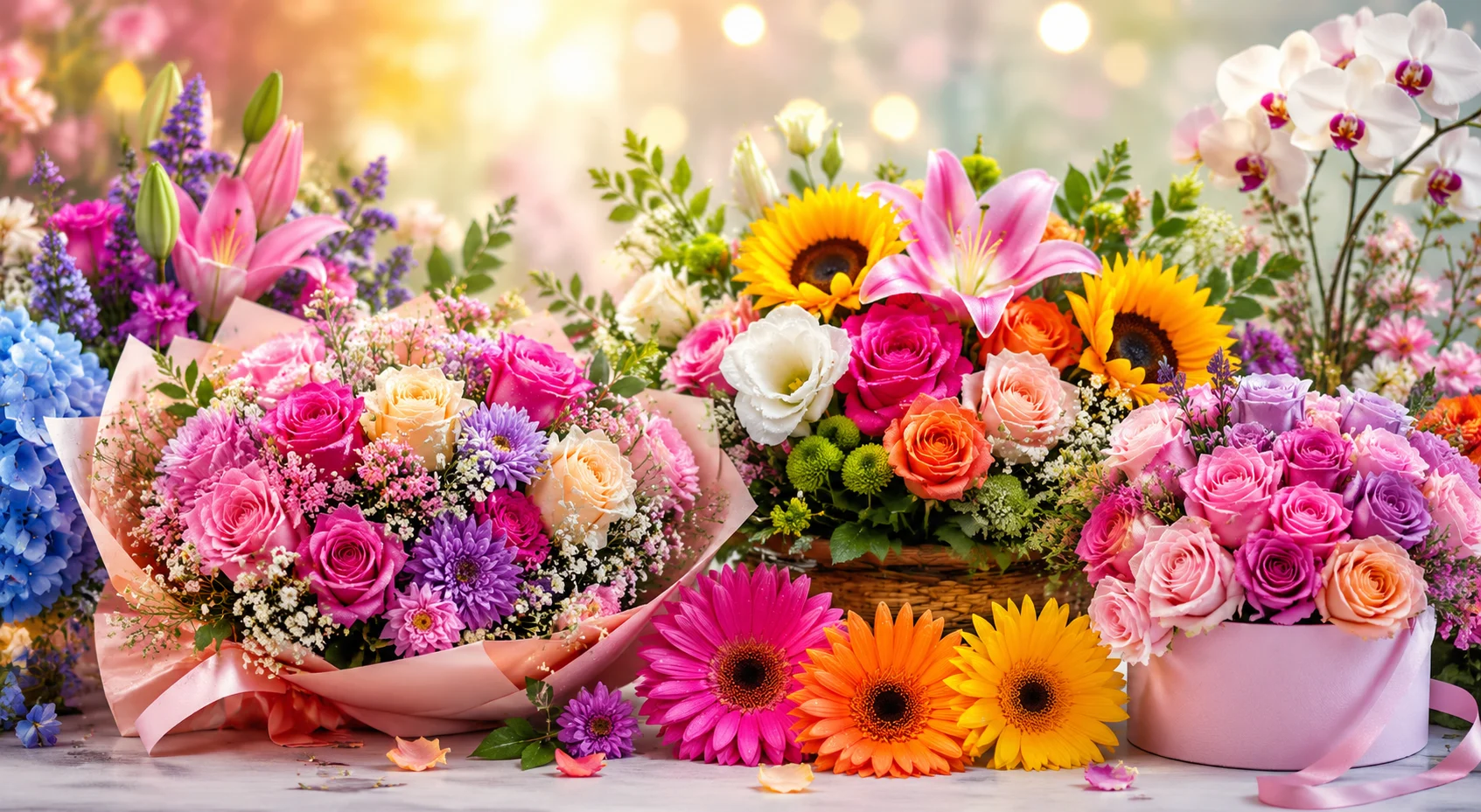 Colourful Flowers That Brighten Every Celebration in Sharjah