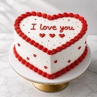 Love Heart Cake