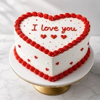 Love Heart Cake